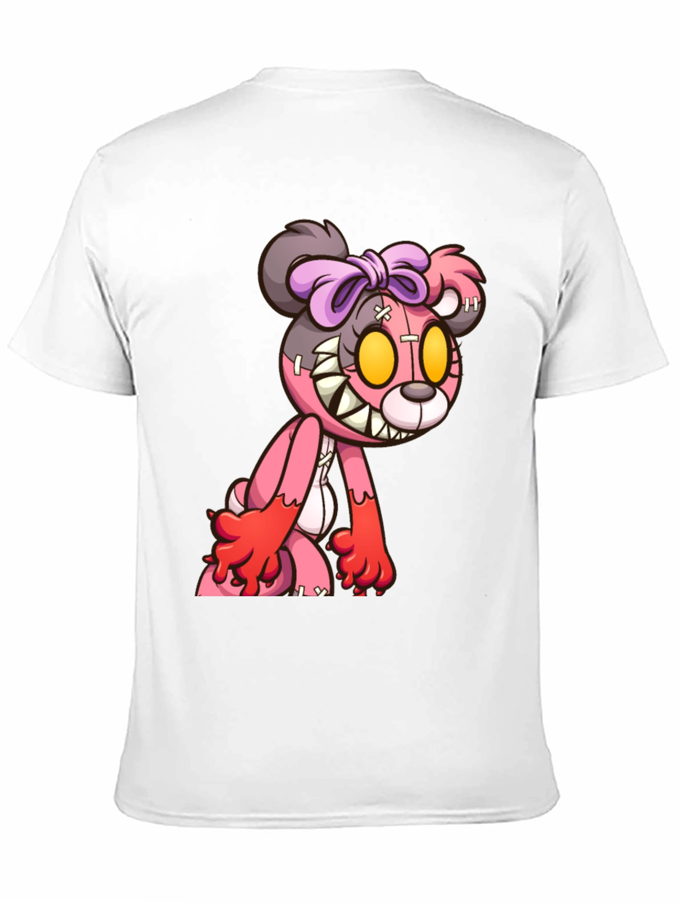 Creepy Cute Teddy Bear Graphic Tee
