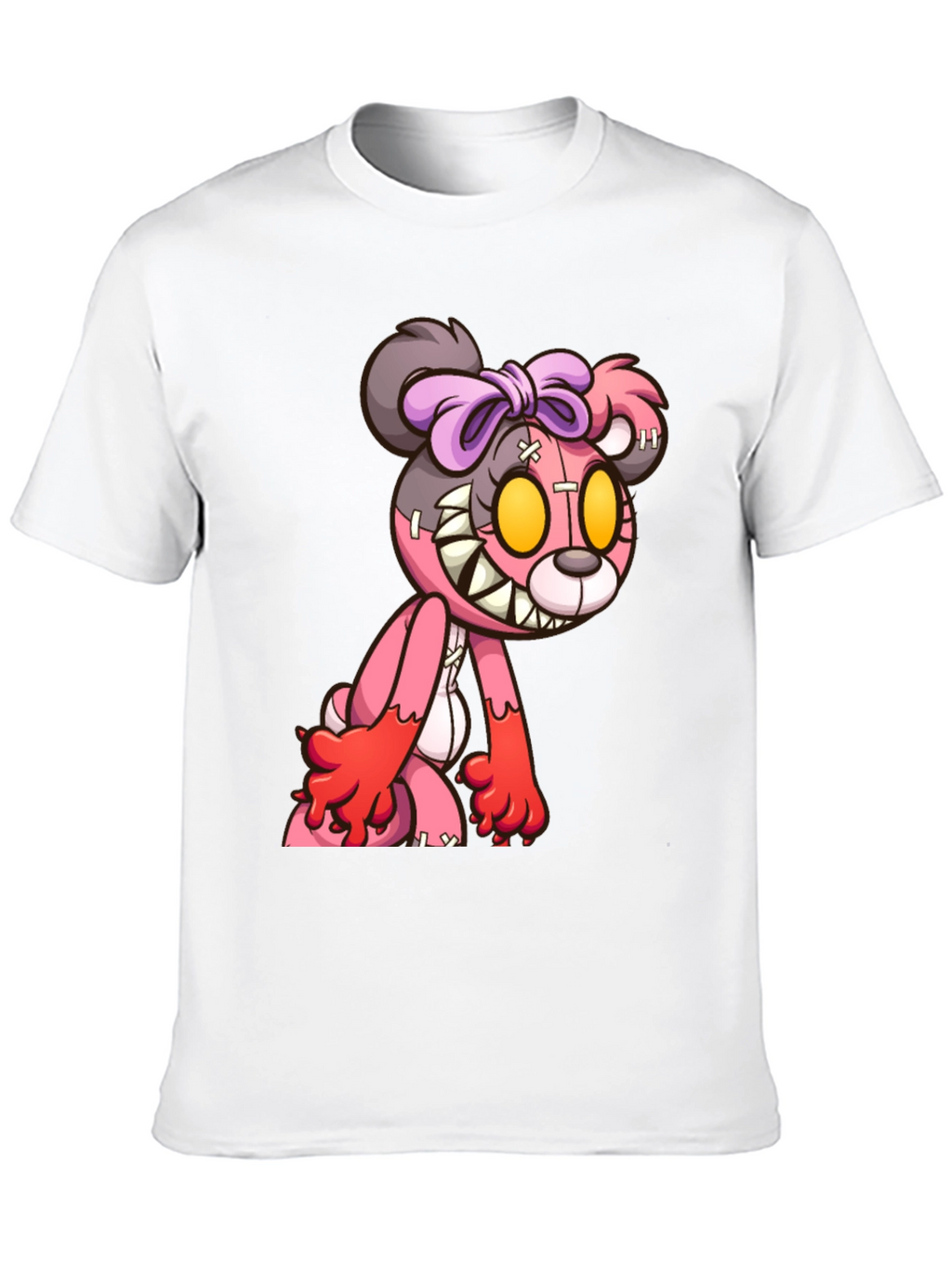 Creepy Cute Teddy Bear Graphic Tee