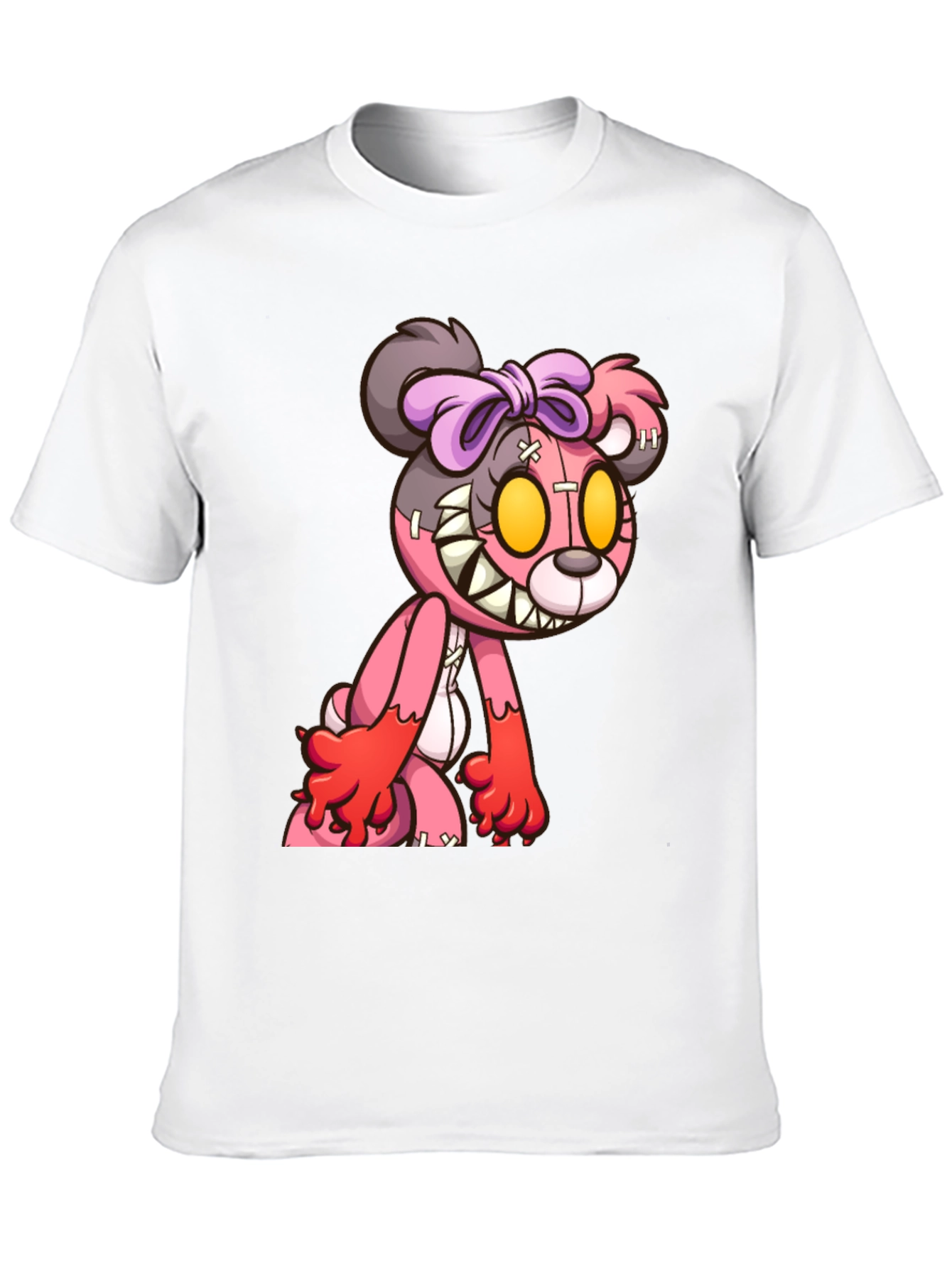 Creepy Cute Teddy Bear Graphic Tee