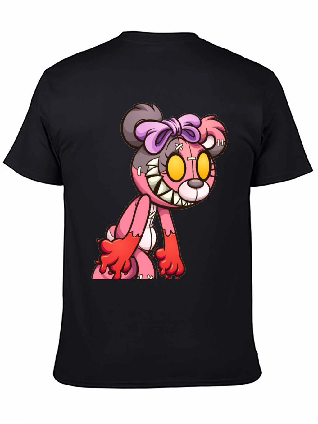 Creepy Cute Teddy Bear Graphic Tee