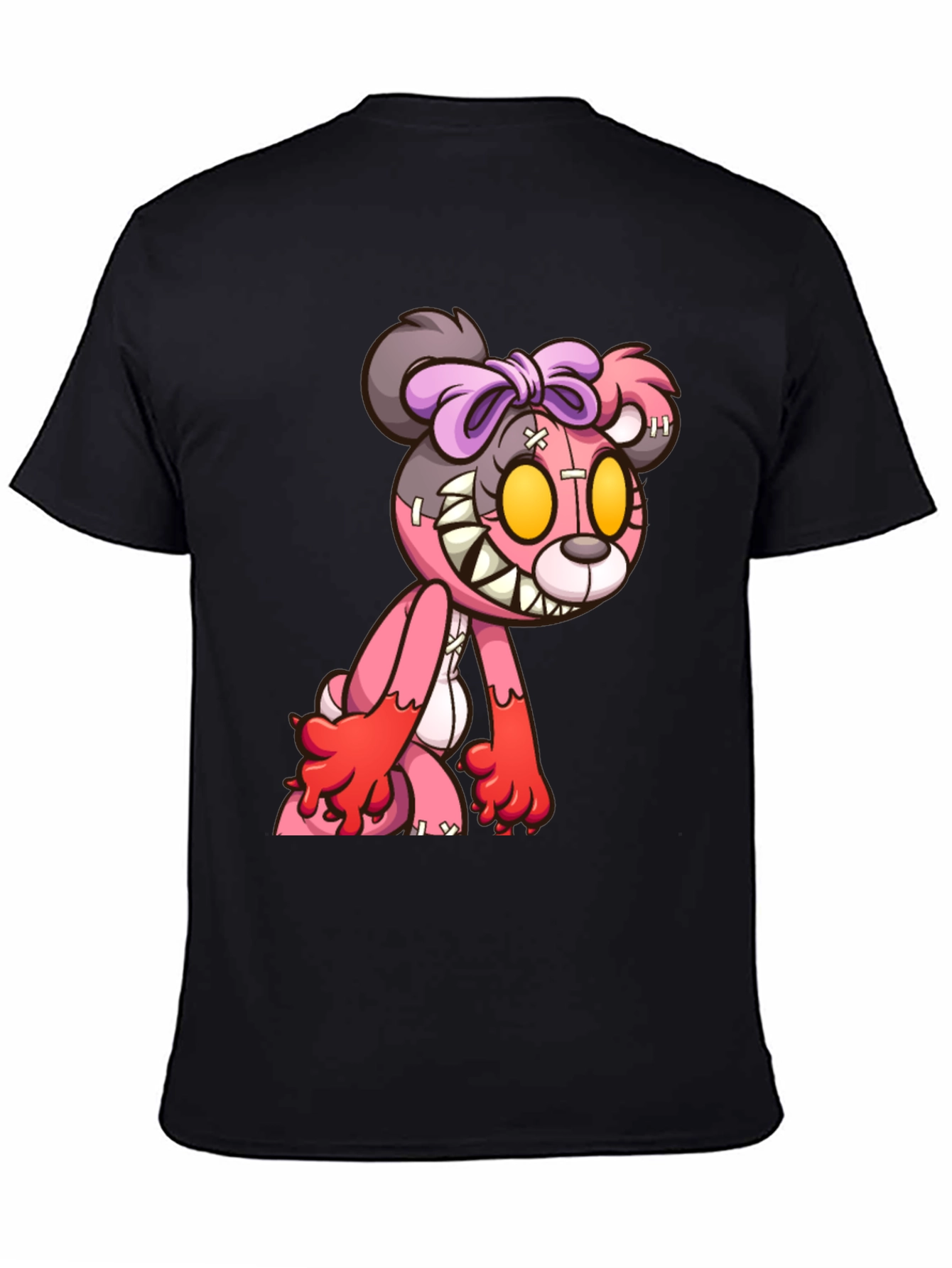 Creepy Cute Teddy Bear Graphic Tee