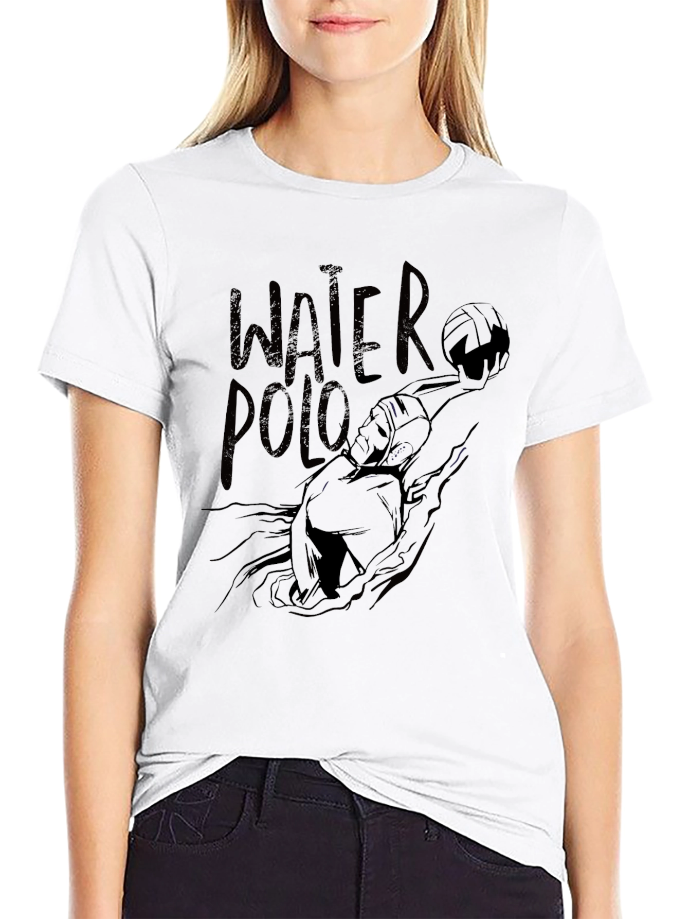 Water Polo Graphic T-Shirt - Cool Sports Tee