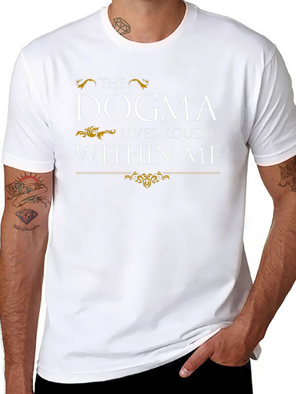 The Dogma Lives Loudly Within Me T-Shirt