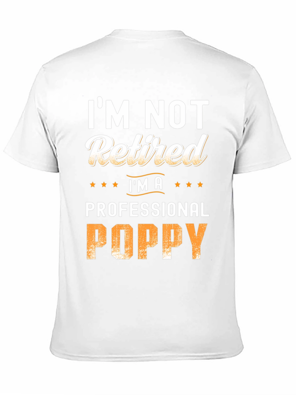 Professional Poppy T-Shirt - Funny Grandpa Tee