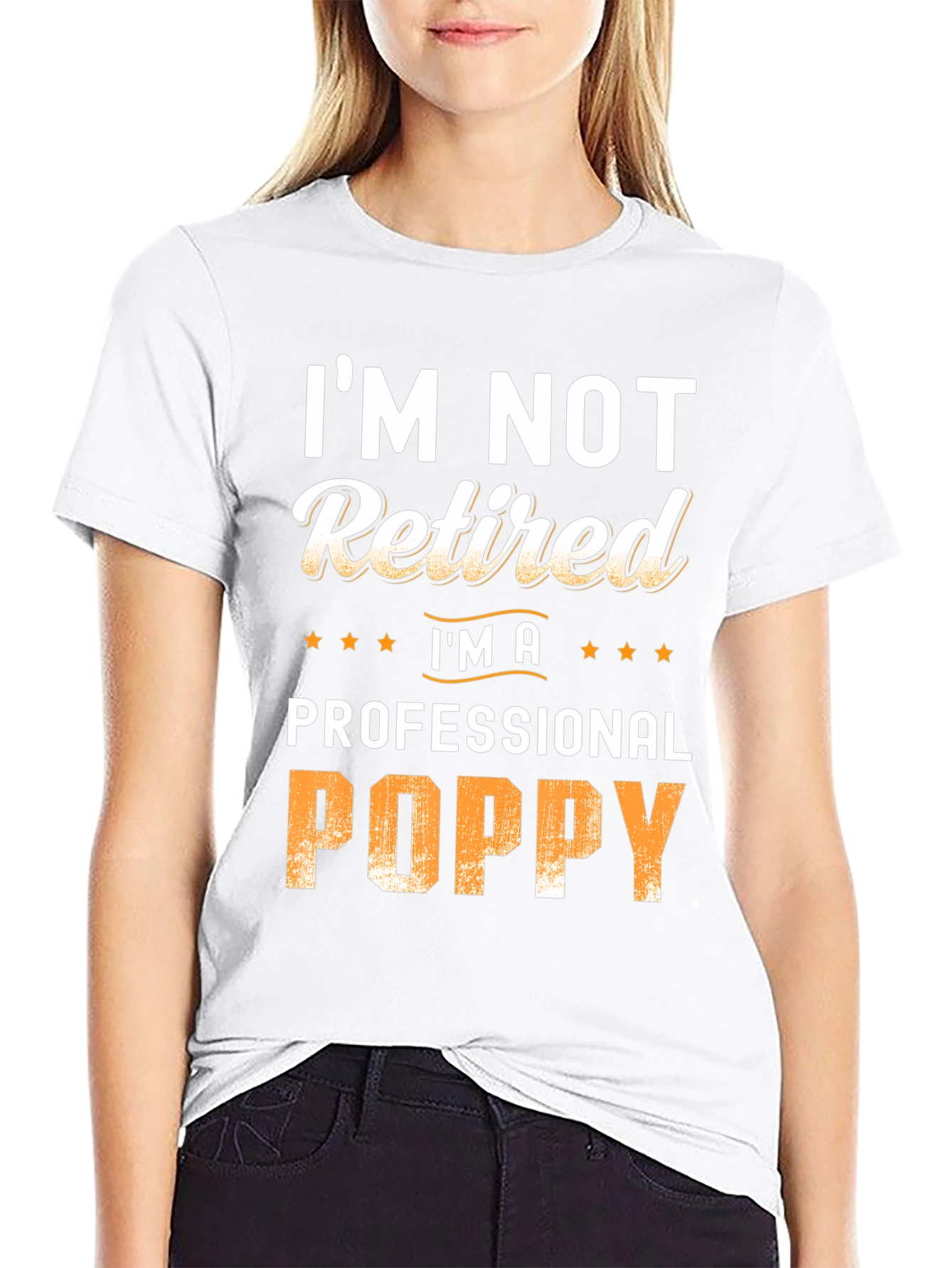 Professional Poppy T-Shirt - Funny Grandpa Tee