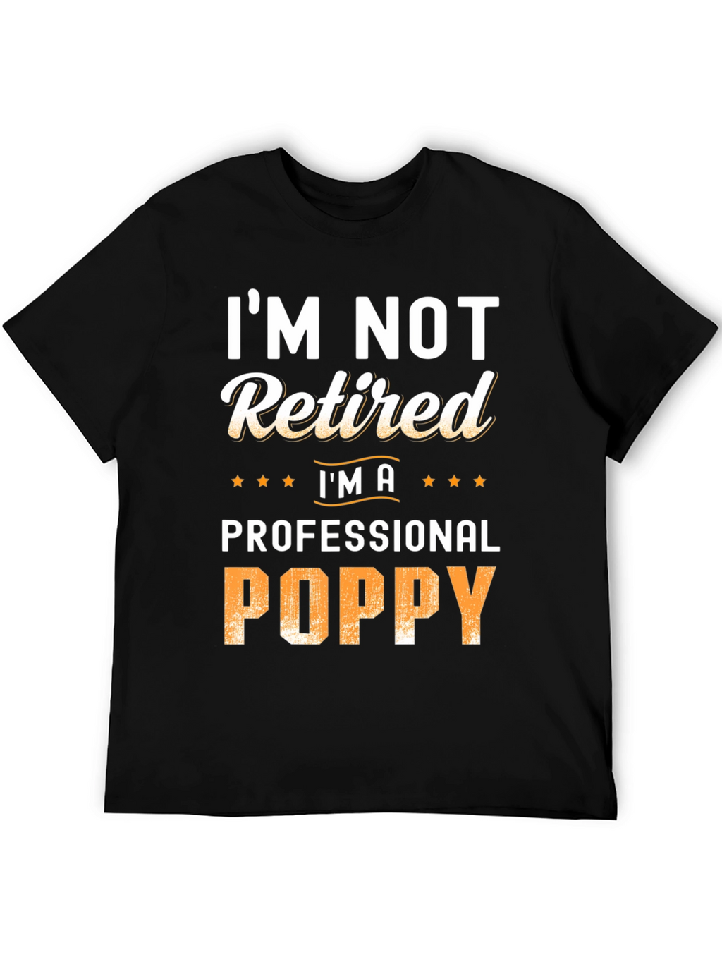 Professional Poppy T-Shirt - Funny Grandpa Tee