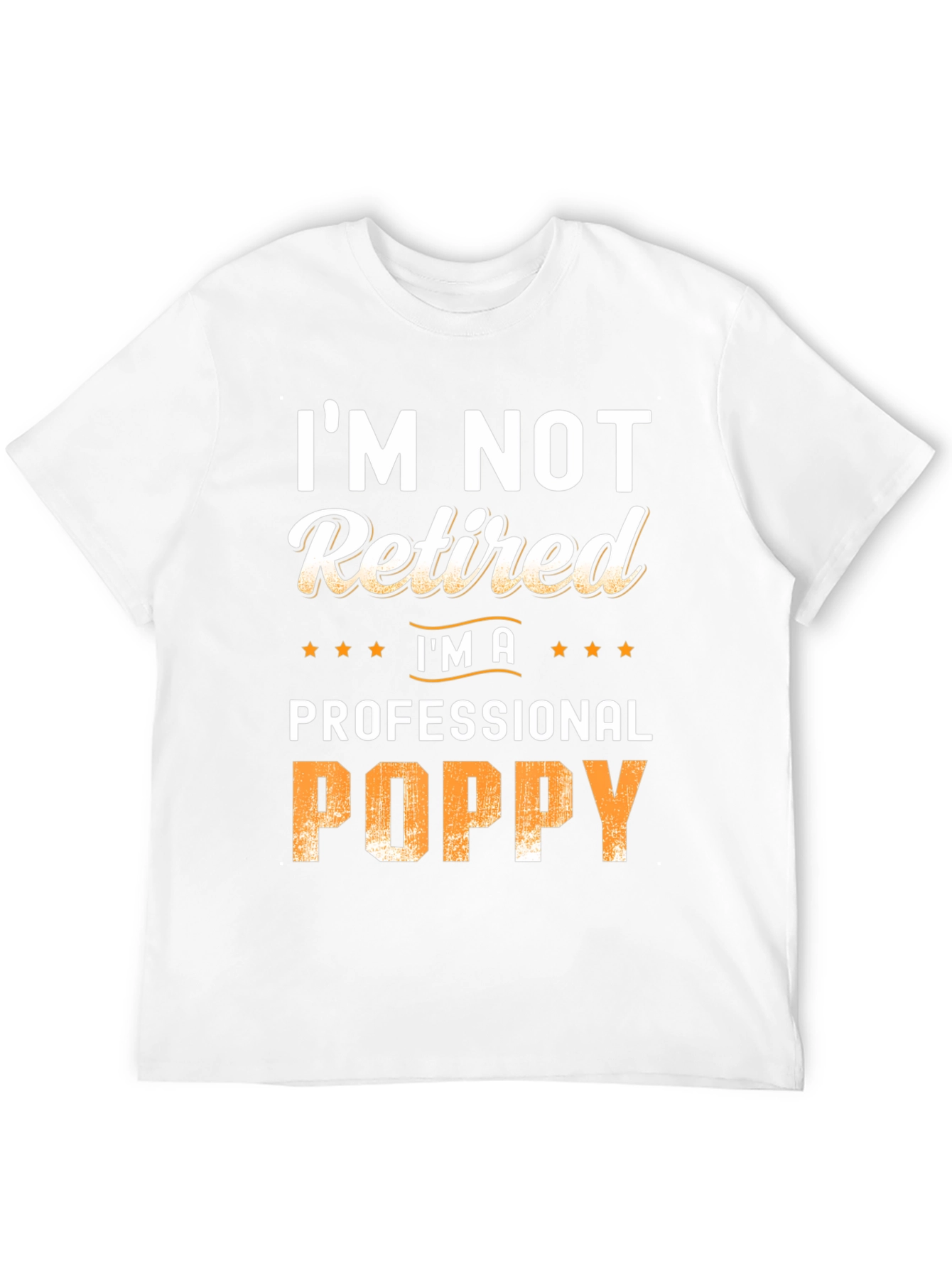 Professional Poppy T-Shirt - Funny Grandpa Tee