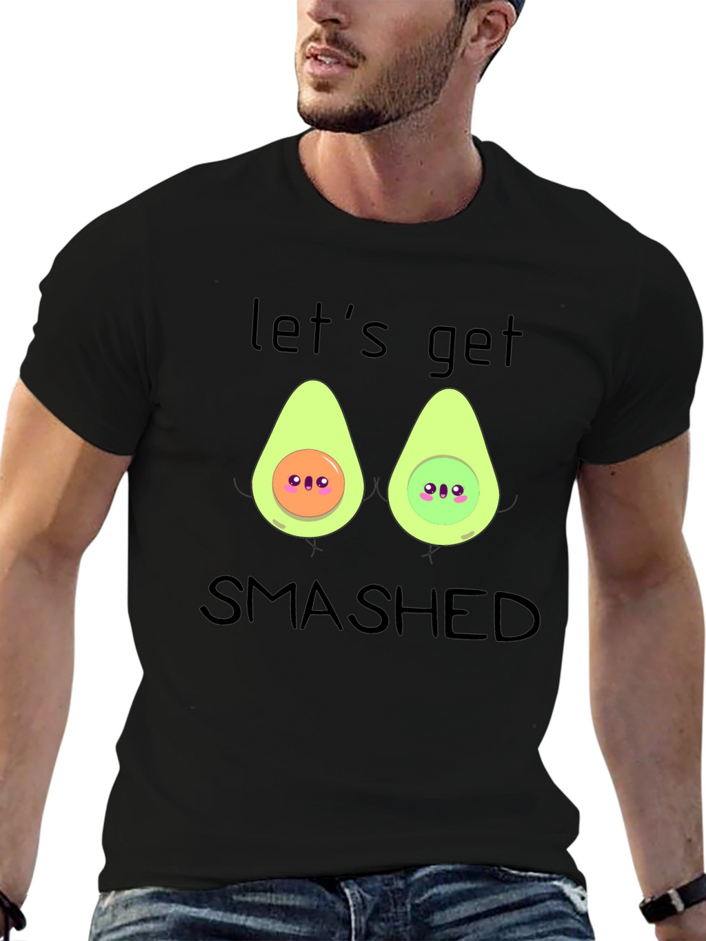 Lets Get Smashed Avocado T-Shirt