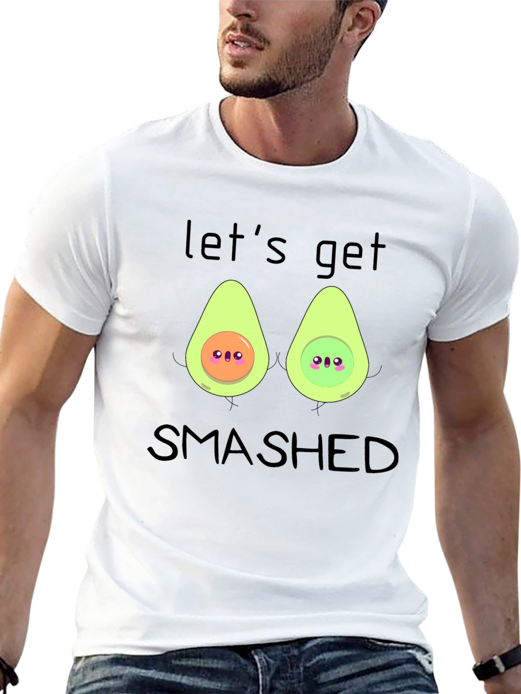 Lets Get Smashed Avocado T-Shirt
