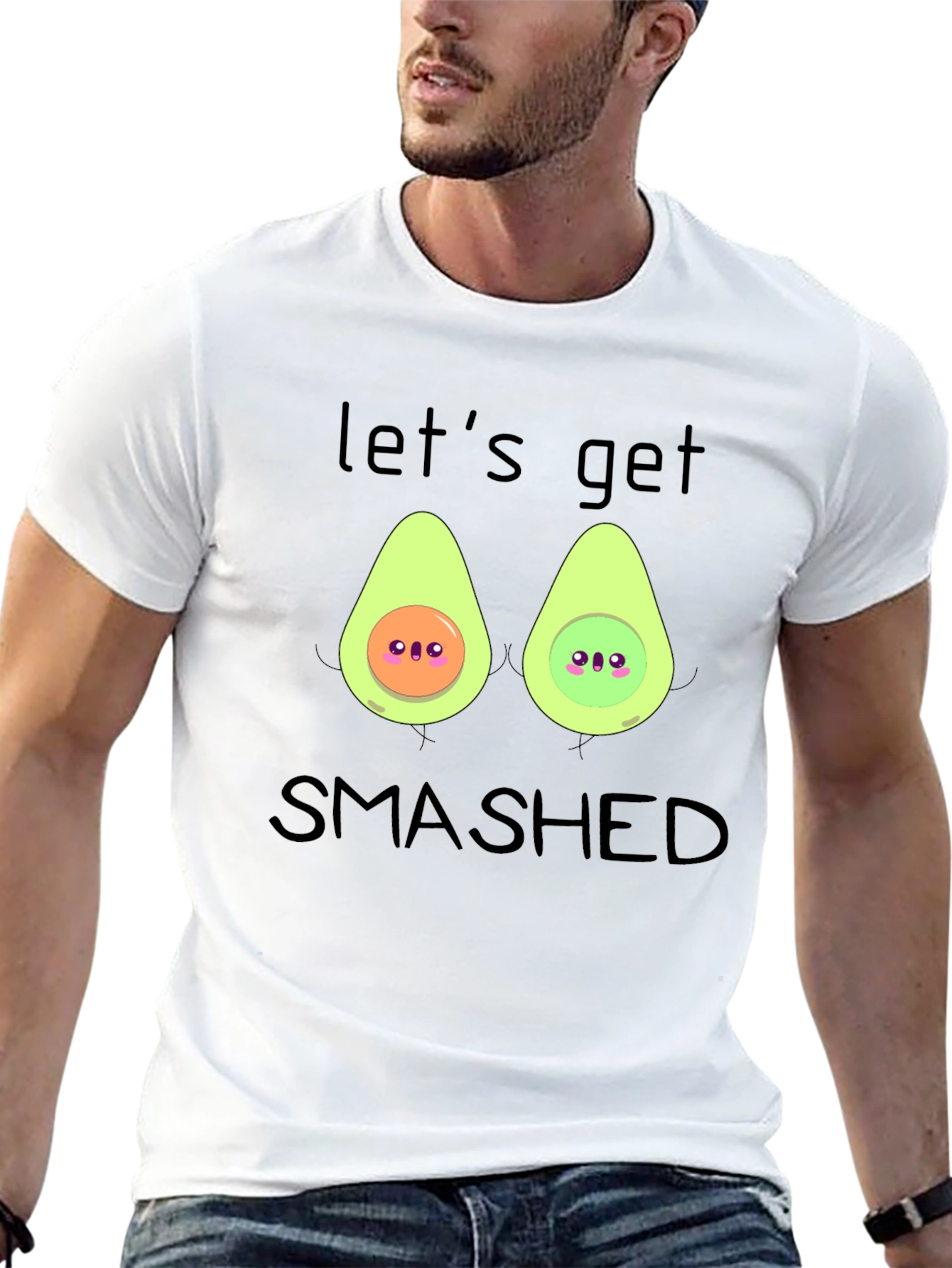 Lets Get Smashed Avocado T-Shirt