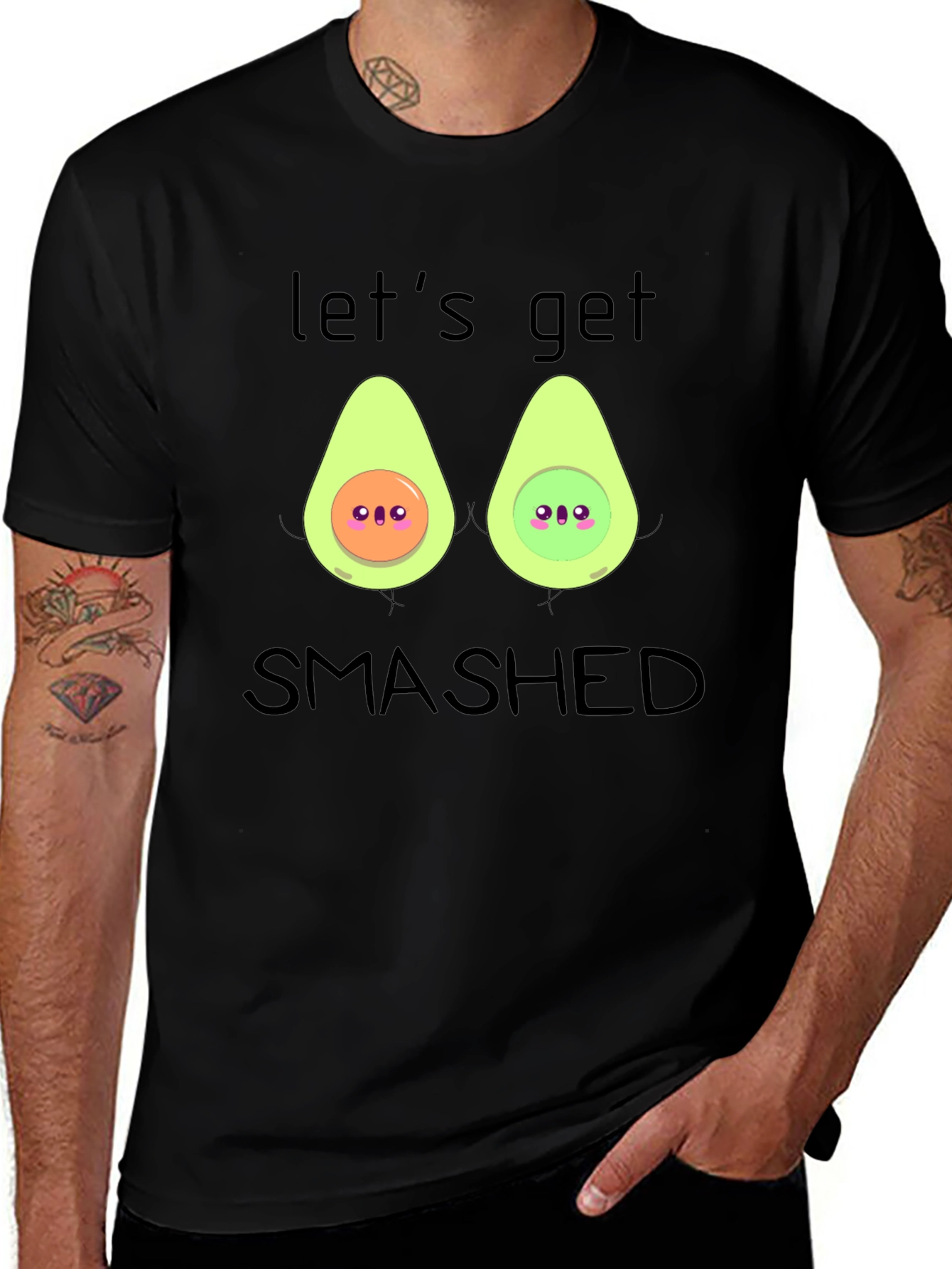 Lets Get Smashed Avocado T-Shirt