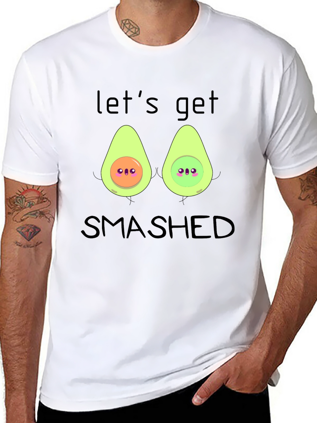 Lets Get Smashed Avocado T-Shirt