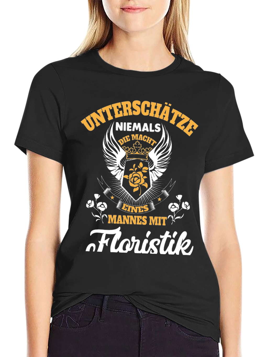Floristik Man T-Shirt - Never Underestimate The Power