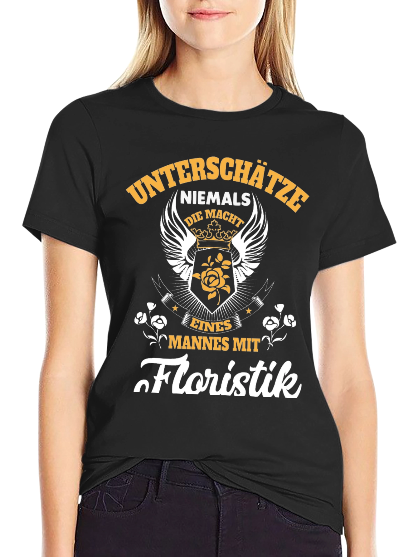 Floristik Man T-Shirt - Never Underestimate The Power