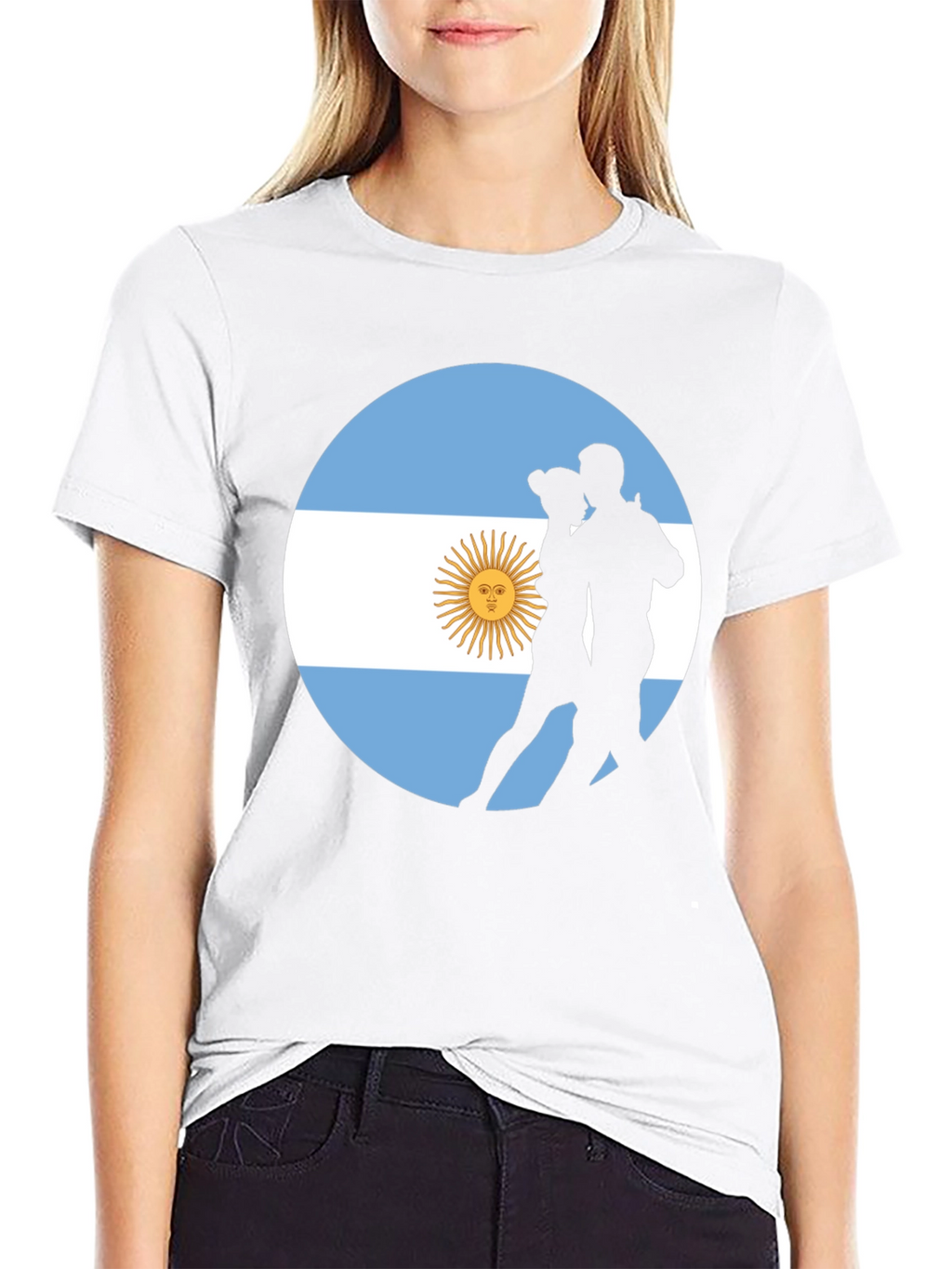Argentina Tango T-Shirt - Stylish Black Tee