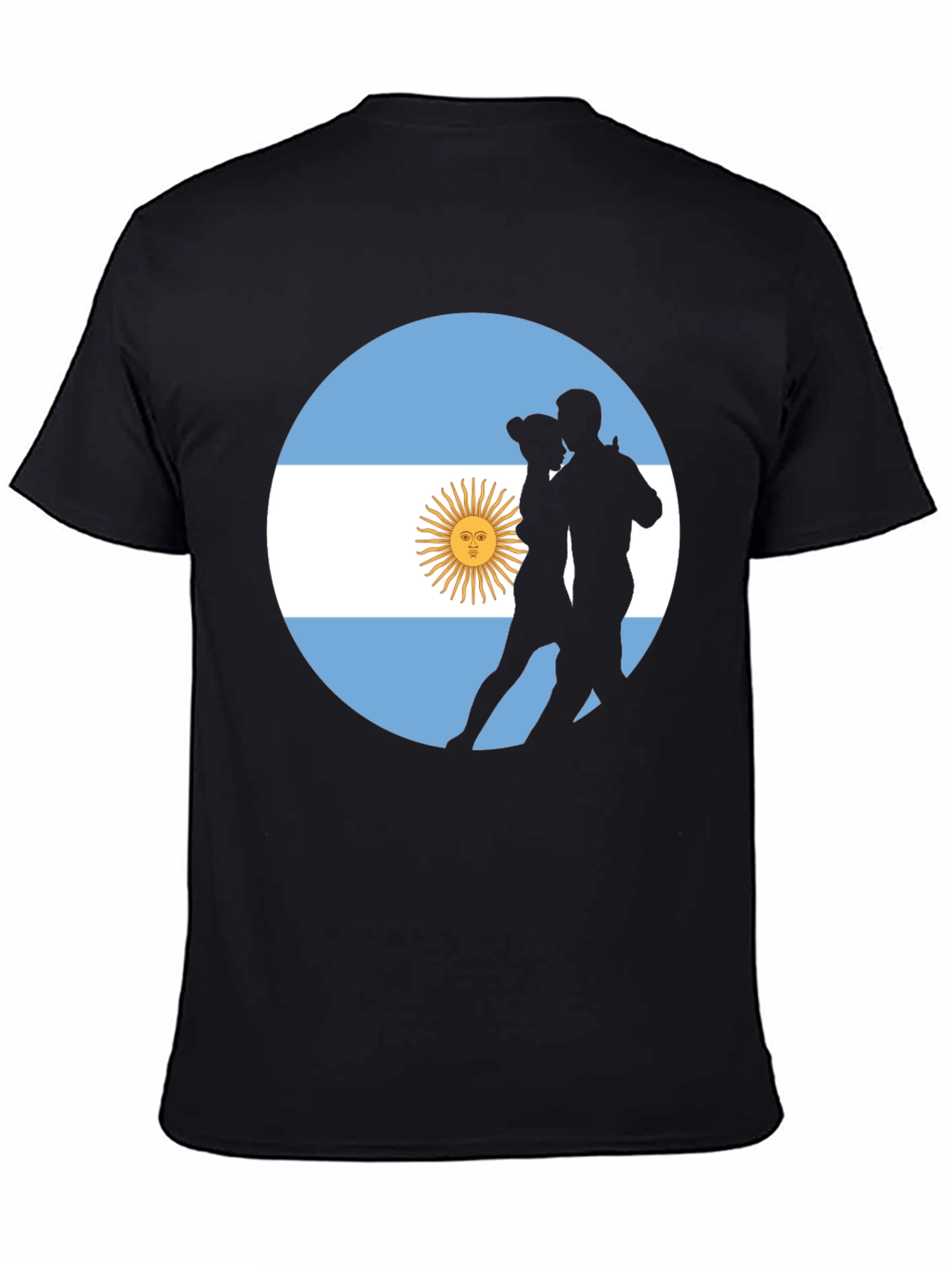 Argentina Tango T-Shirt - Stylish Black Tee