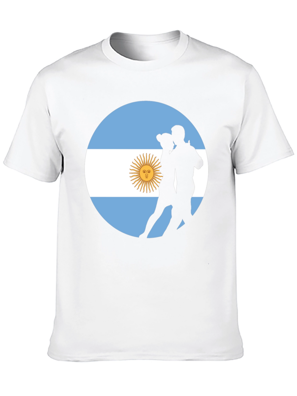 Argentina Tango T-Shirt - Stylish Black Tee