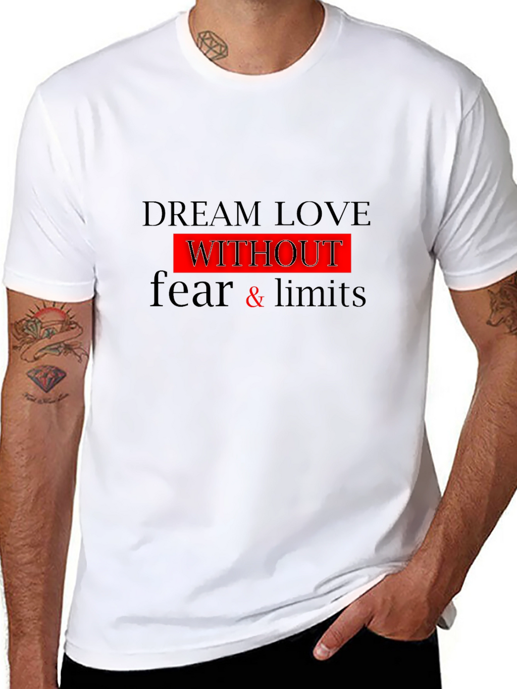 Dream Love Graphic Tee - Inspiring Casual Wear