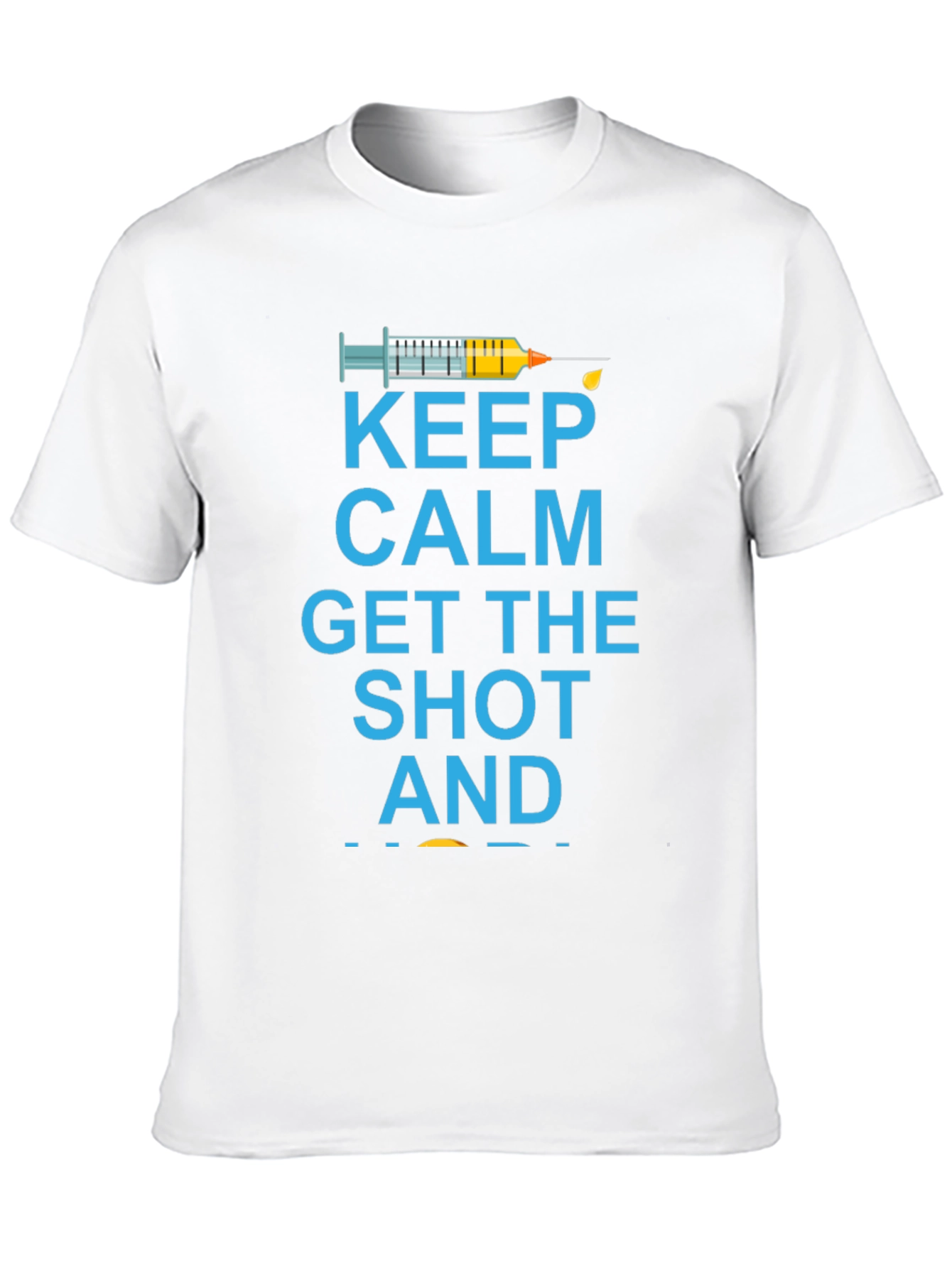 Keep Calm Get The Shot Graphic Tee