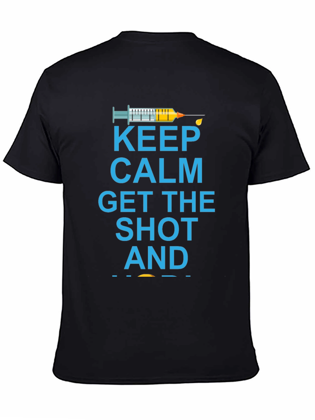 Keep Calm Get The Shot Graphic Tee