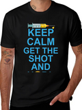 Keep Calm Get The Shot Graphic Tee