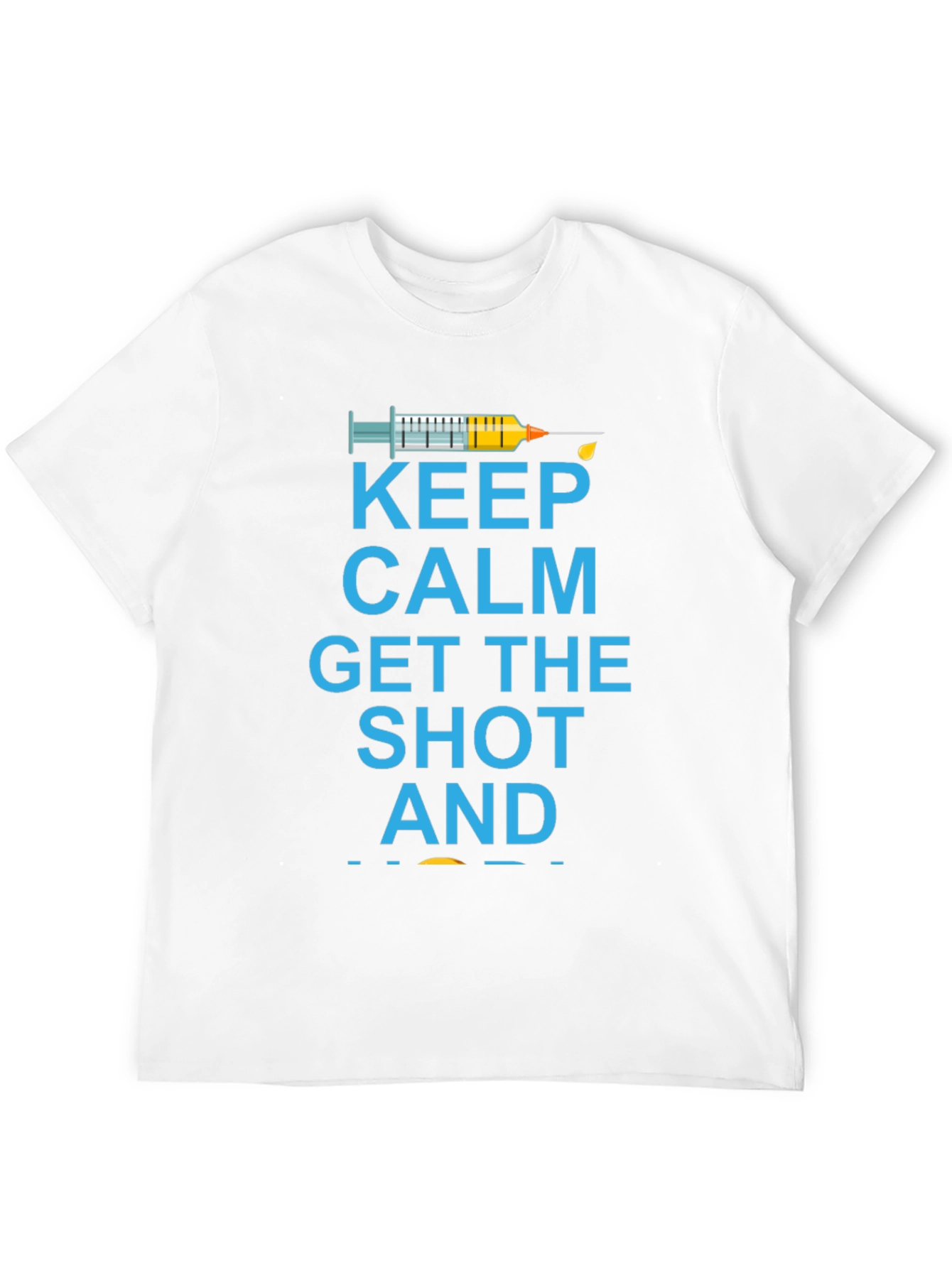 Keep Calm Get The Shot Graphic Tee
