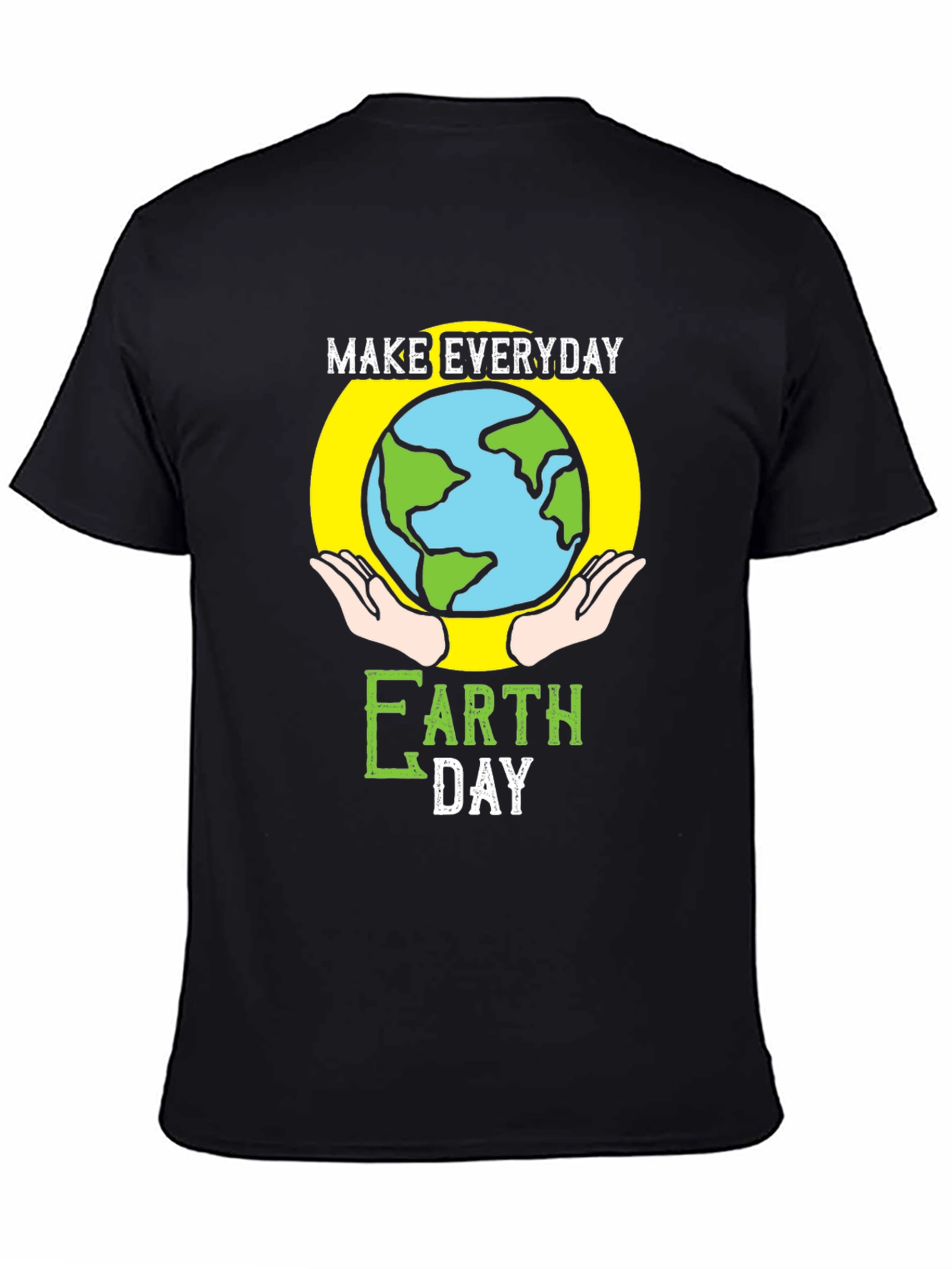 Everyday Earth Day T-Shirt - Black