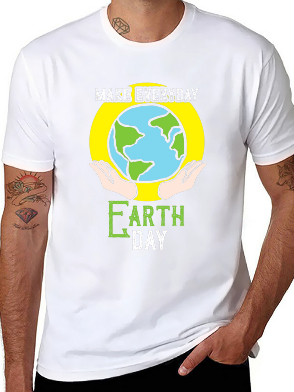 Everyday Earth Day T-Shirt - Black