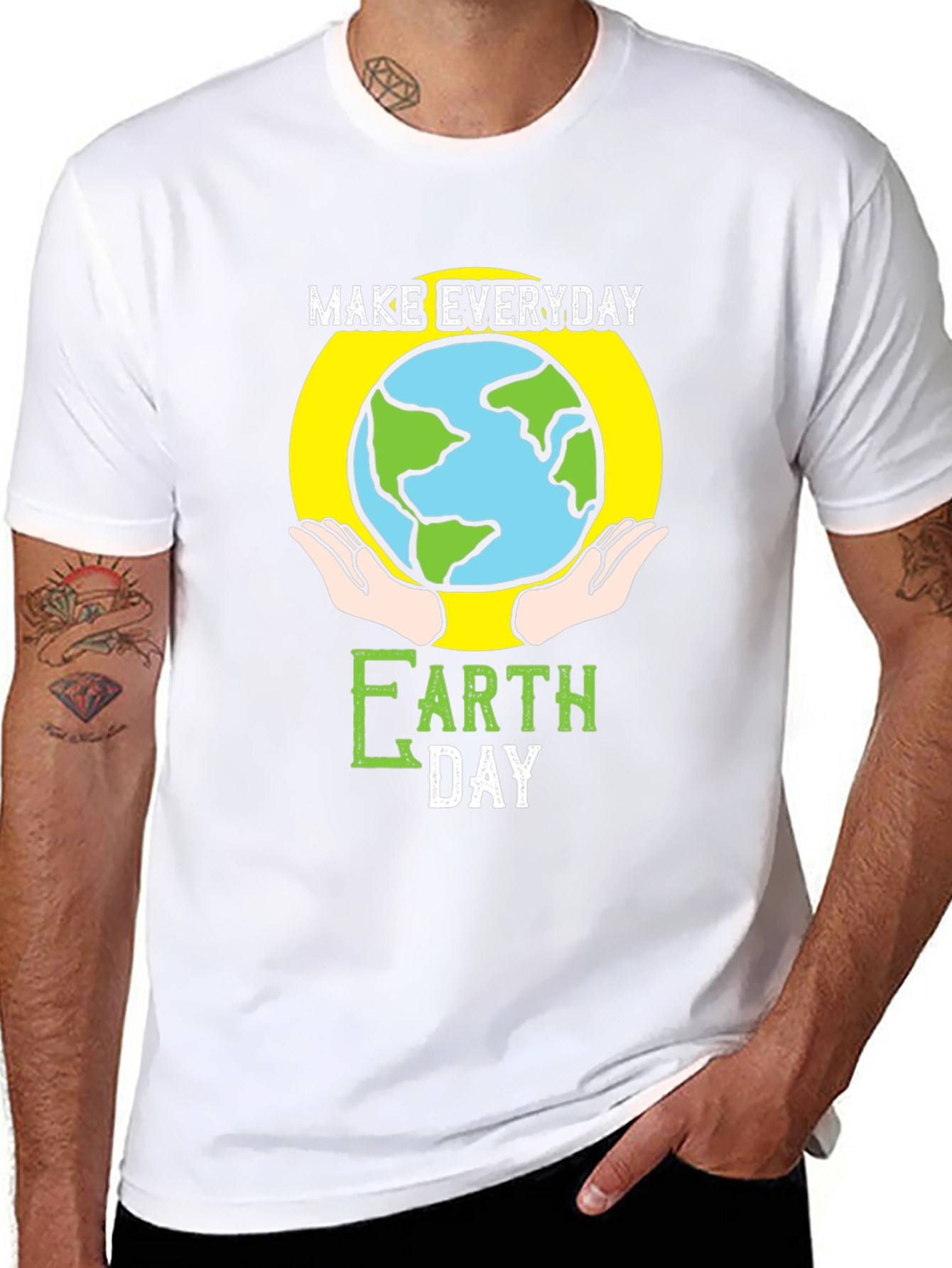 Everyday Earth Day T-Shirt - Black