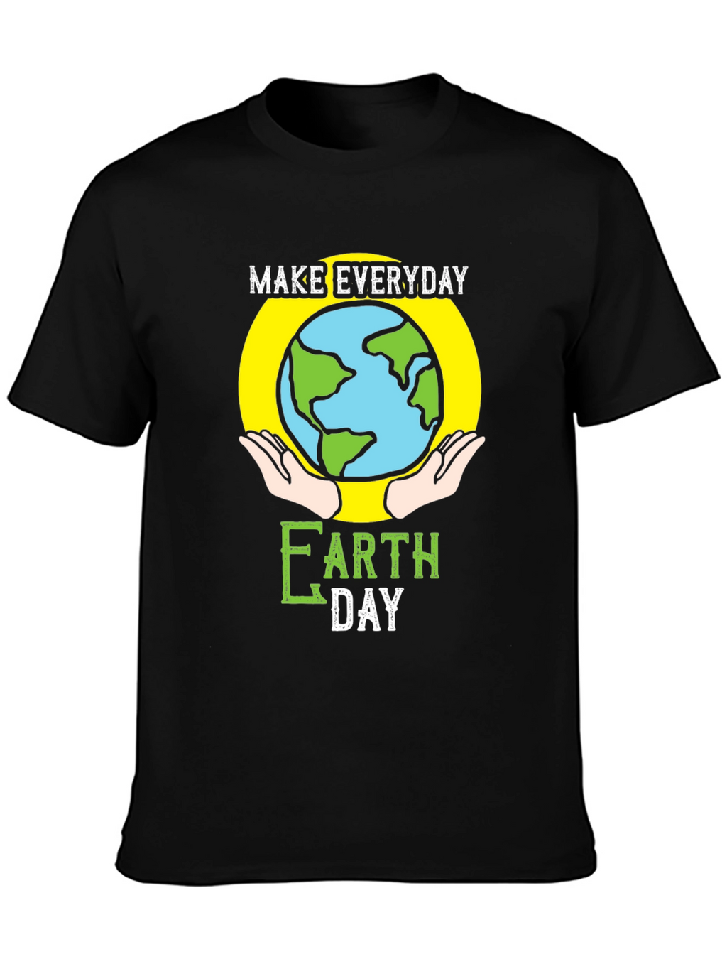 Everyday Earth Day T-Shirt - Black