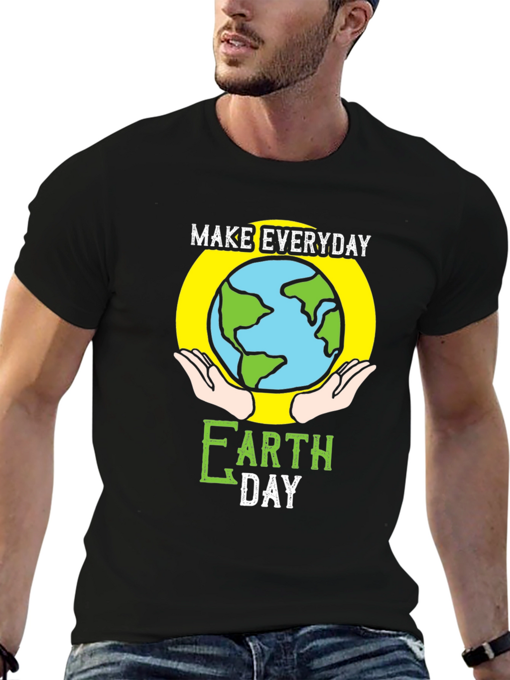 Everyday Earth Day T-Shirt - Black