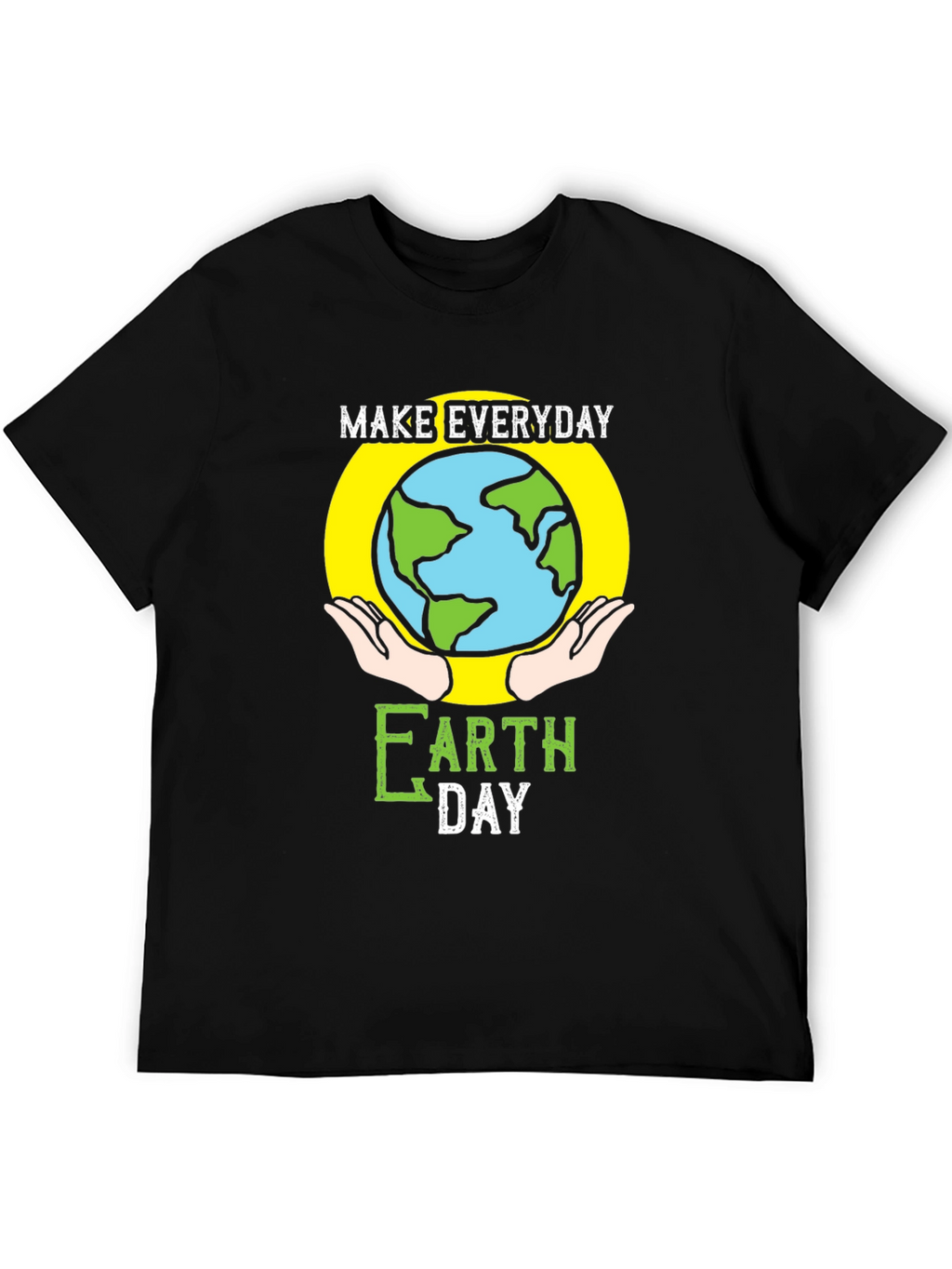 Everyday Earth Day T-Shirt - Black