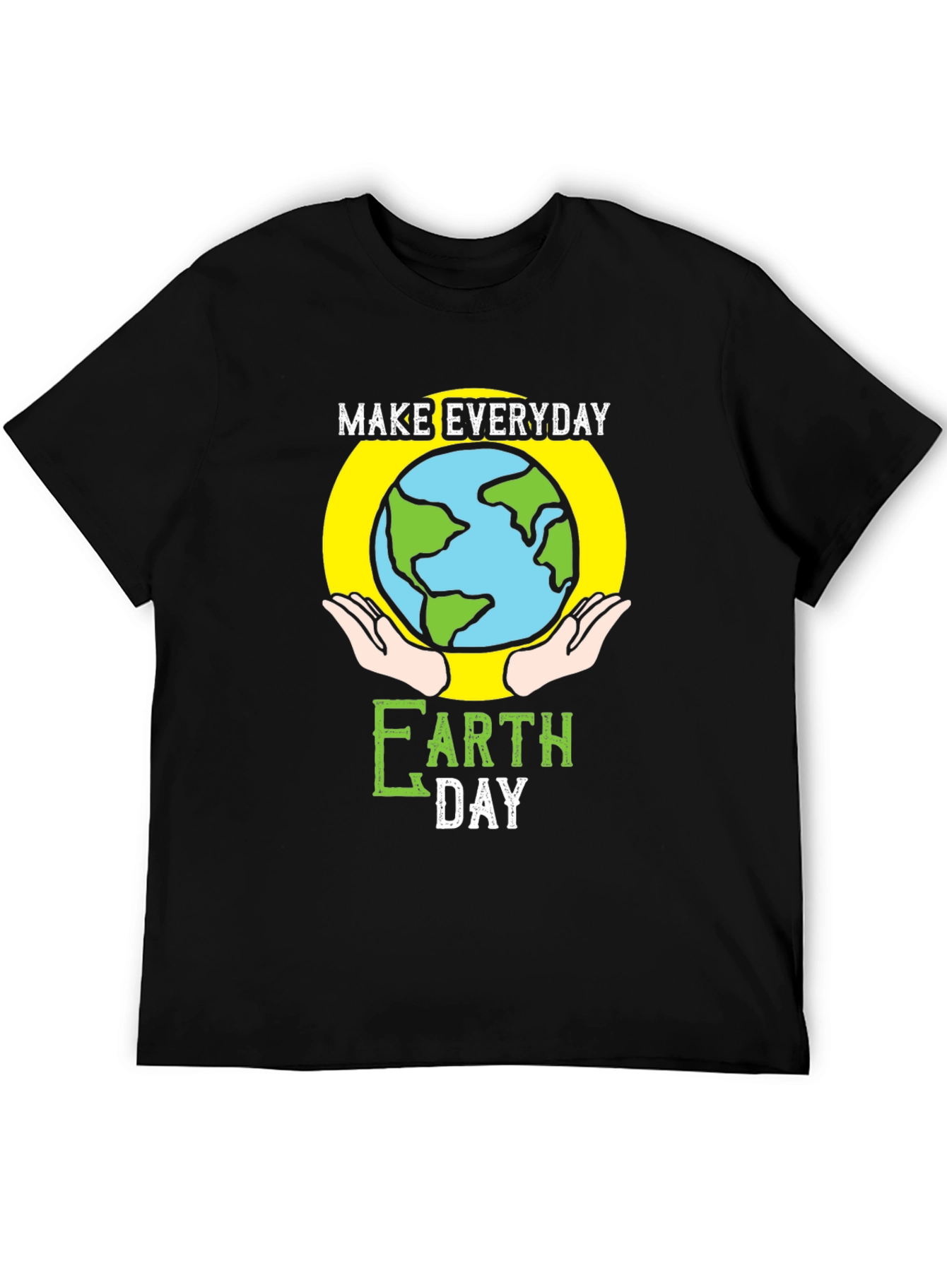 Everyday Earth Day T-Shirt - Black