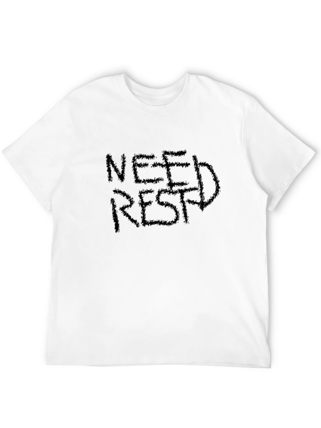 Need Rest? Graphic Black T-Shirt