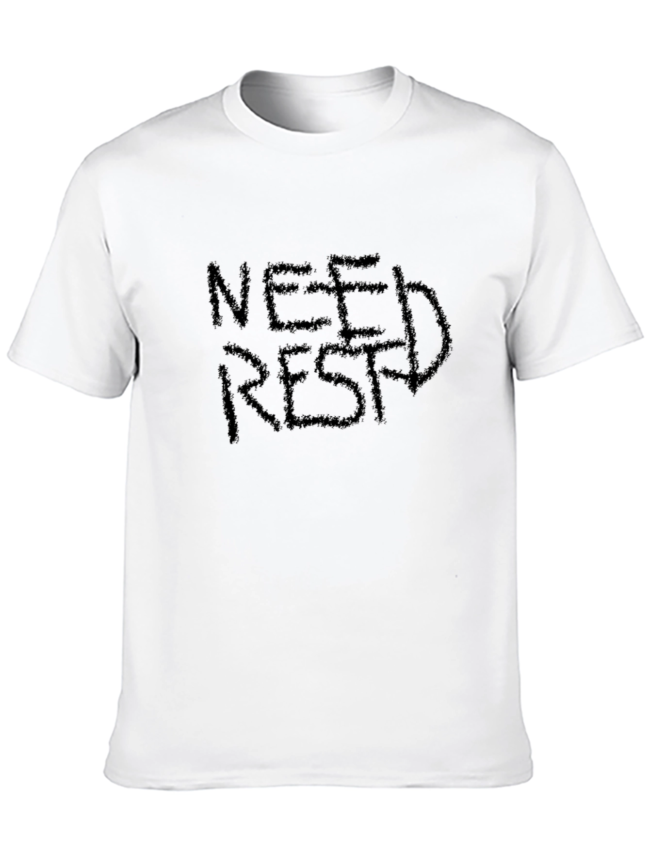 Need Rest? Graphic Black T-Shirt