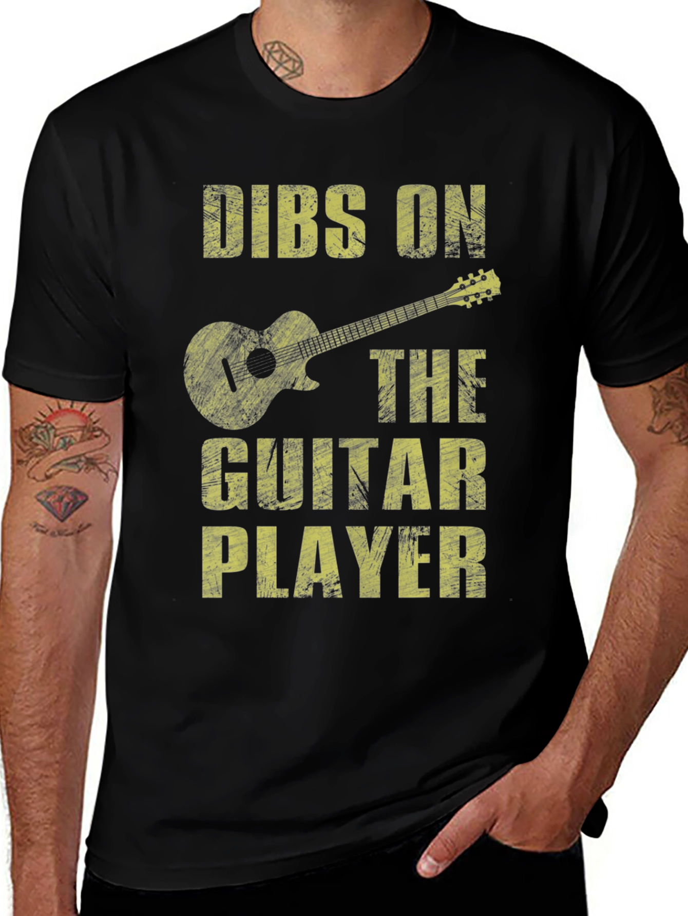 Dibs on the Guitar Player Graphic Tee