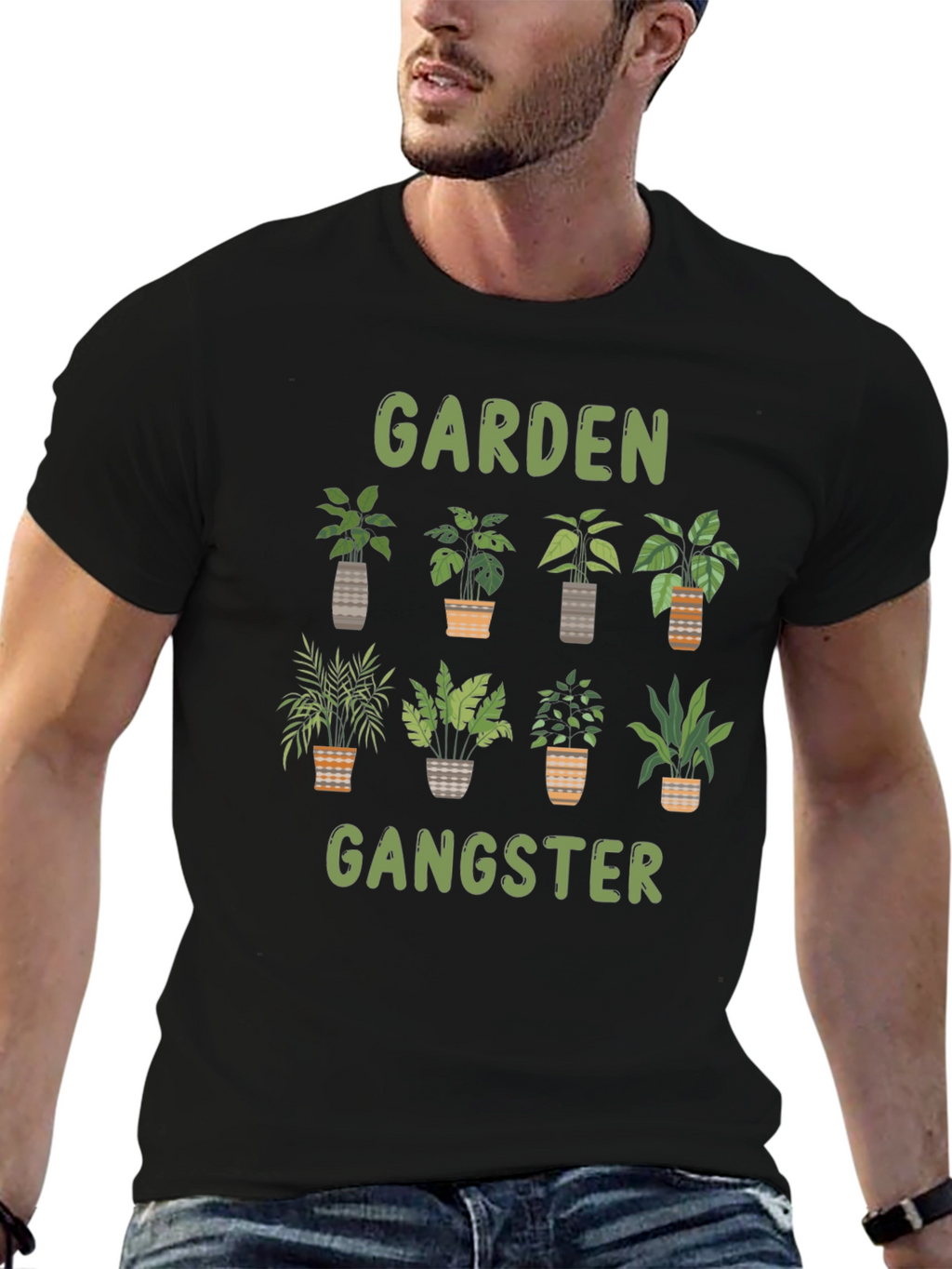 Garden Gangster Graphic Tee - Plant Lover T-Shirt