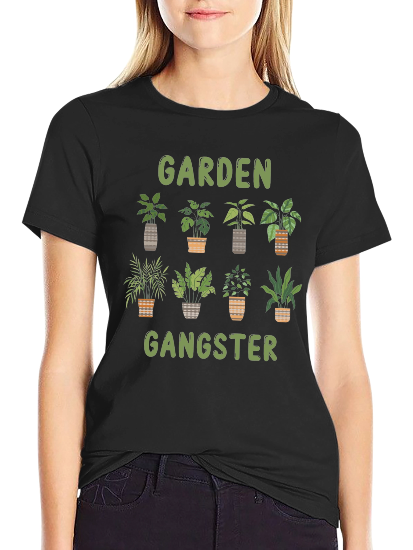 Garden Gangster Graphic Tee - Plant Lover T-Shirt