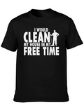 Funny Cleaning Humor Graphic Tee