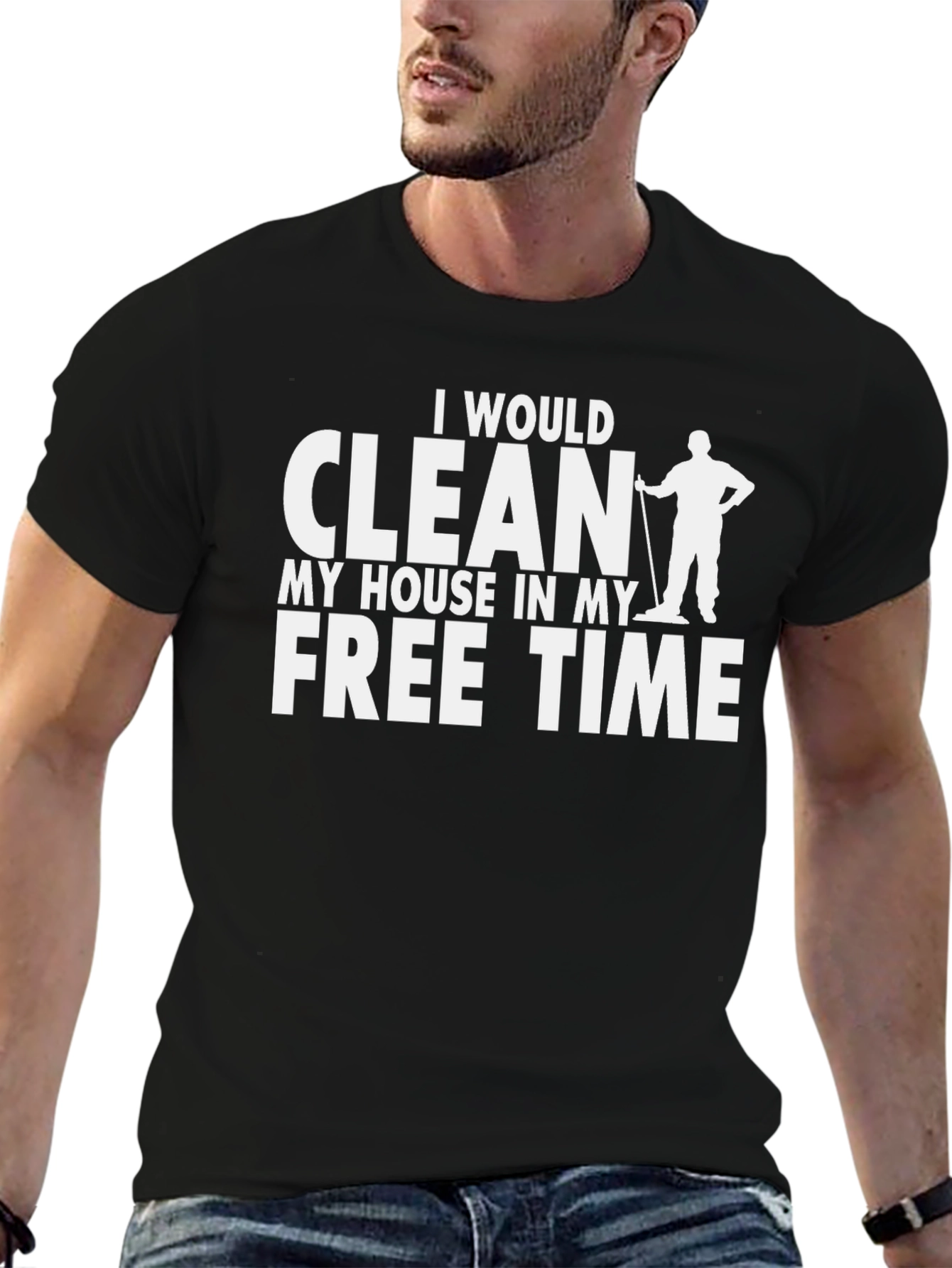 Funny Cleaning Humor Graphic Tee