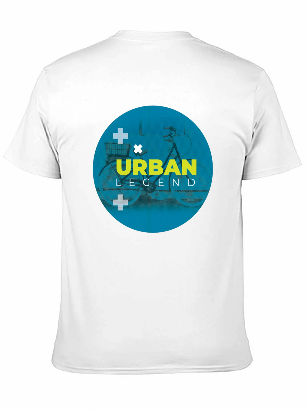 Urban Legend Graphic Tee - Mens Black Cotton T-Shirt