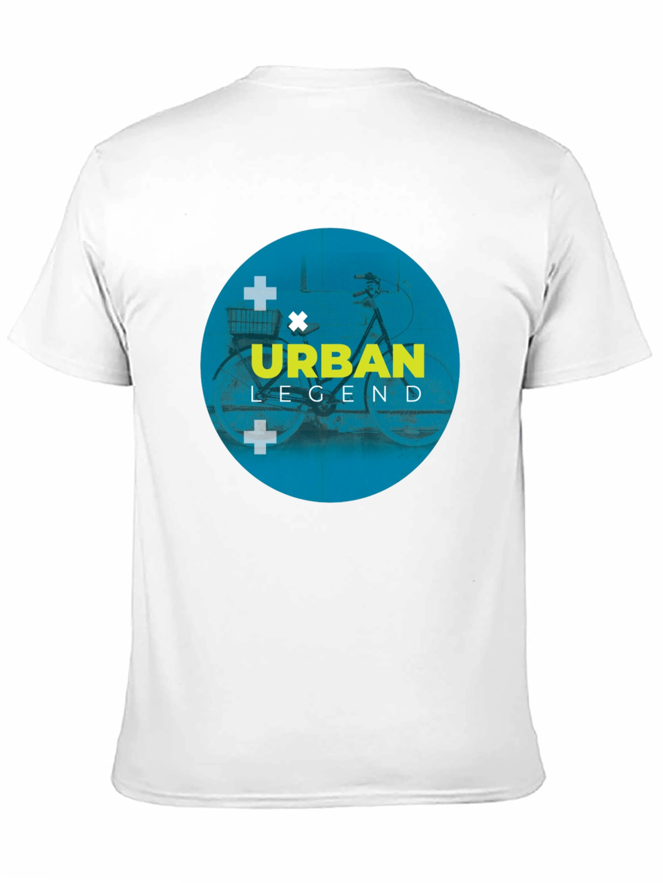 Urban Legend Graphic Tee - Mens Black Cotton T-Shirt