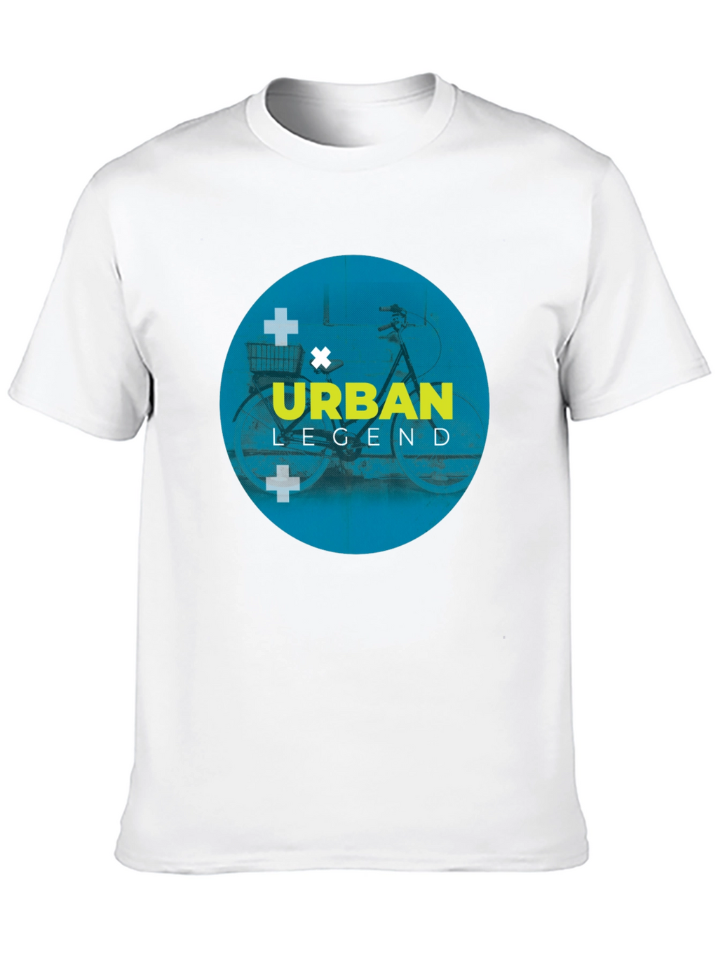Urban Legend Graphic Tee - Mens Black Cotton T-Shirt