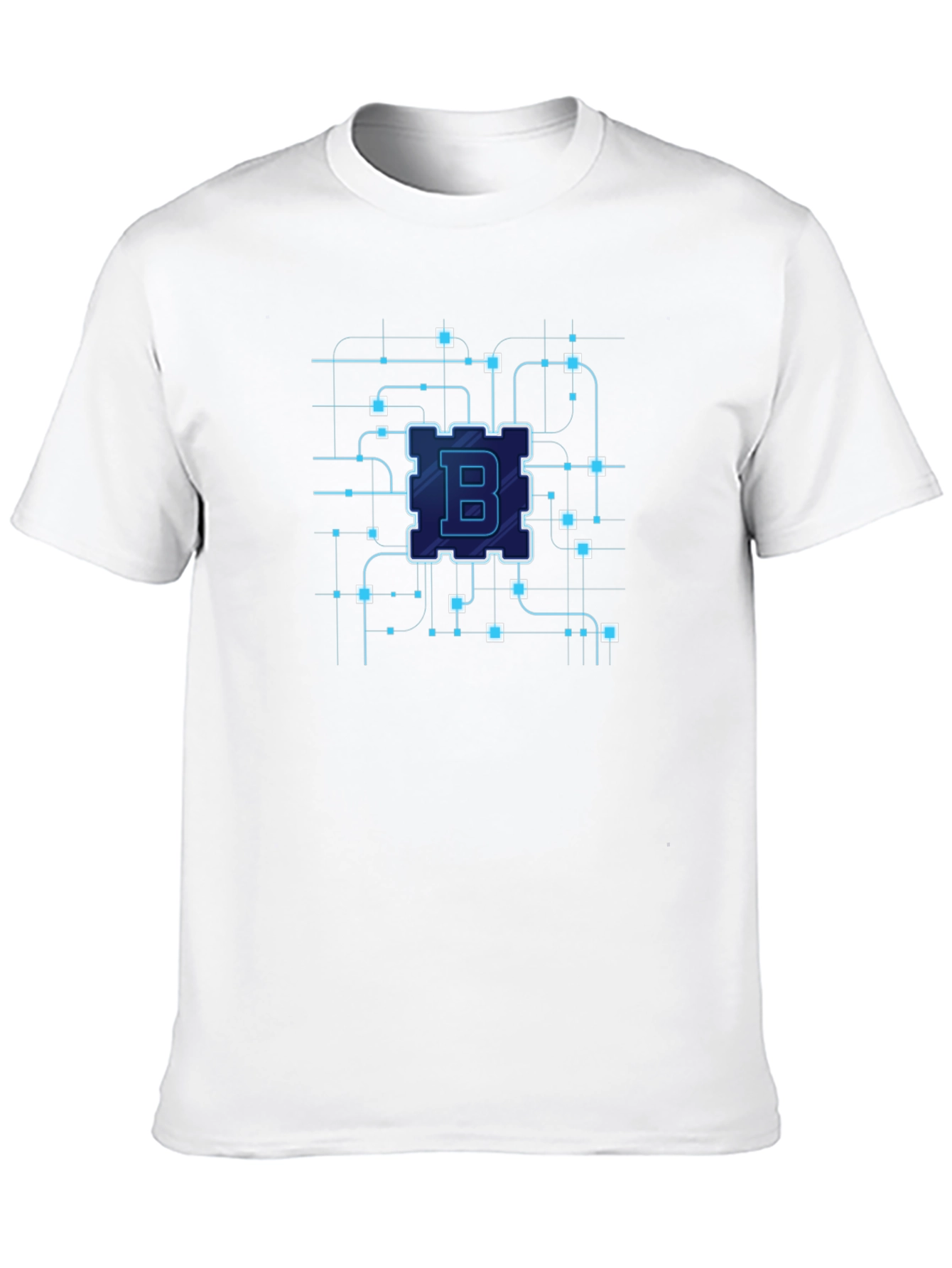 Bitcoin Circuit Board Black T-Shirt - Crypto Tech Style