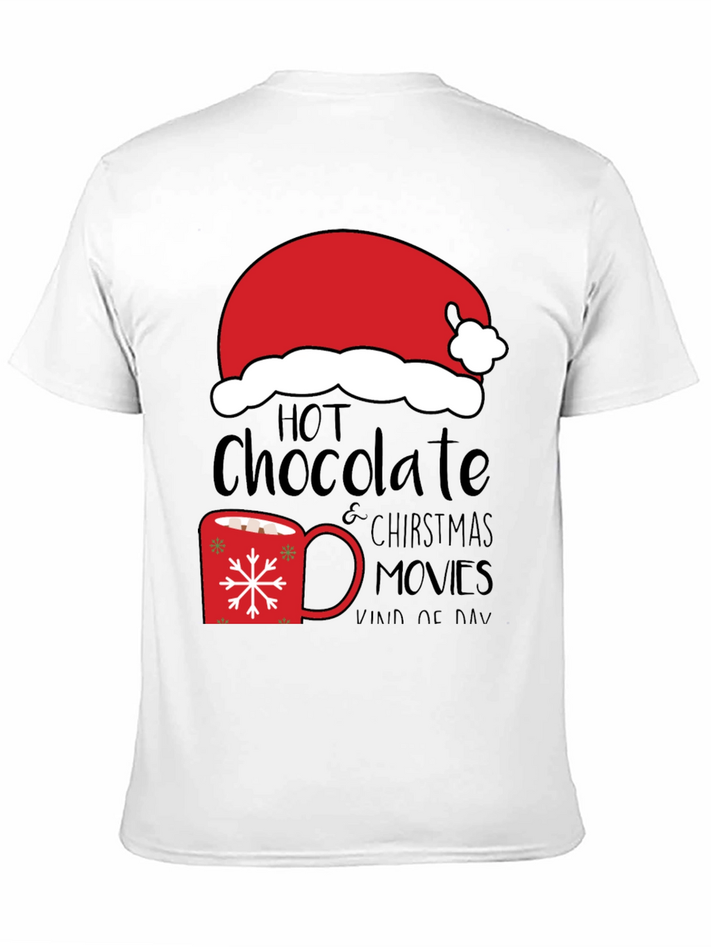 Hot Chocolate Christmas Movies T-Shirt