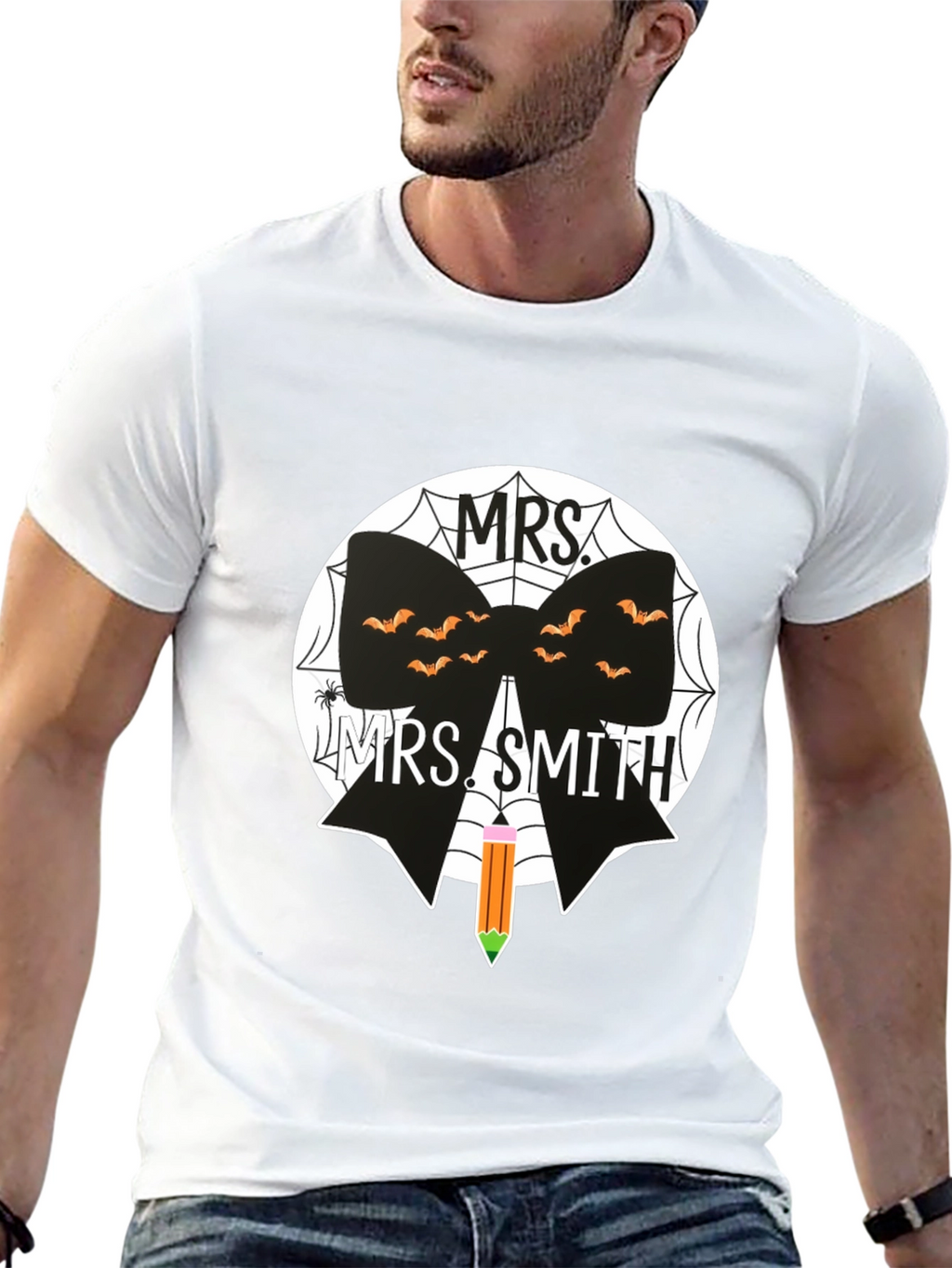 Mrs. Smith Halloween Teacher T-Shirt