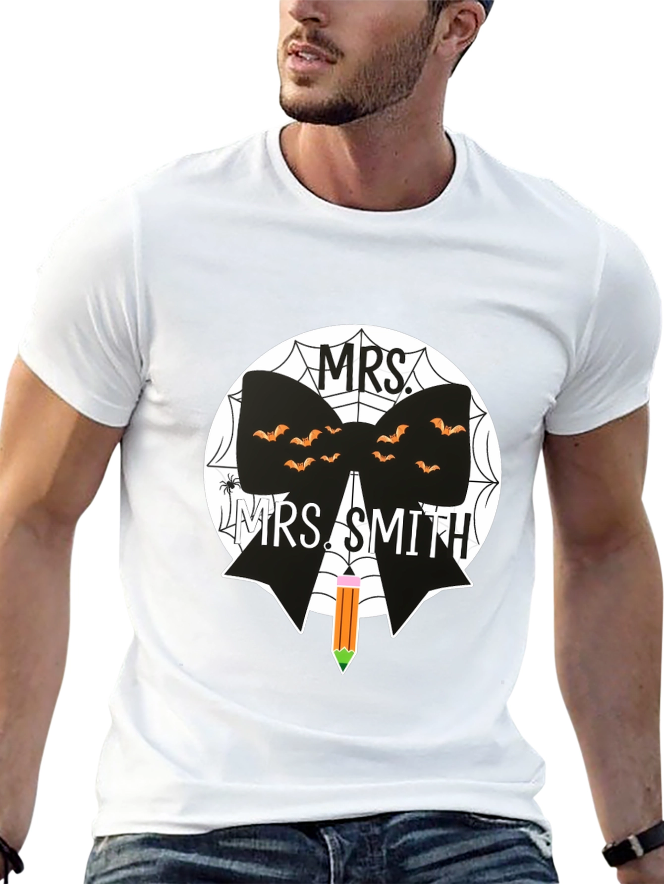 Mrs. Smith Halloween Teacher T-Shirt