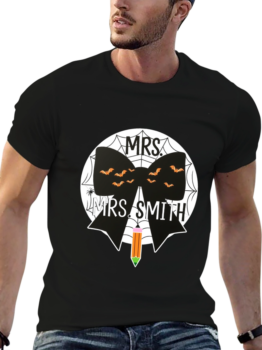 Mrs. Smith Halloween Teacher T-Shirt