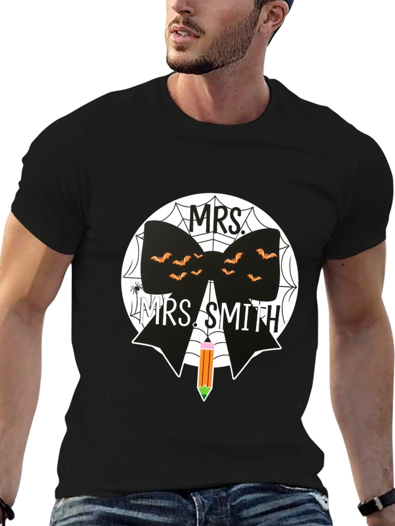 Mrs. Smith Halloween Teacher T-Shirt