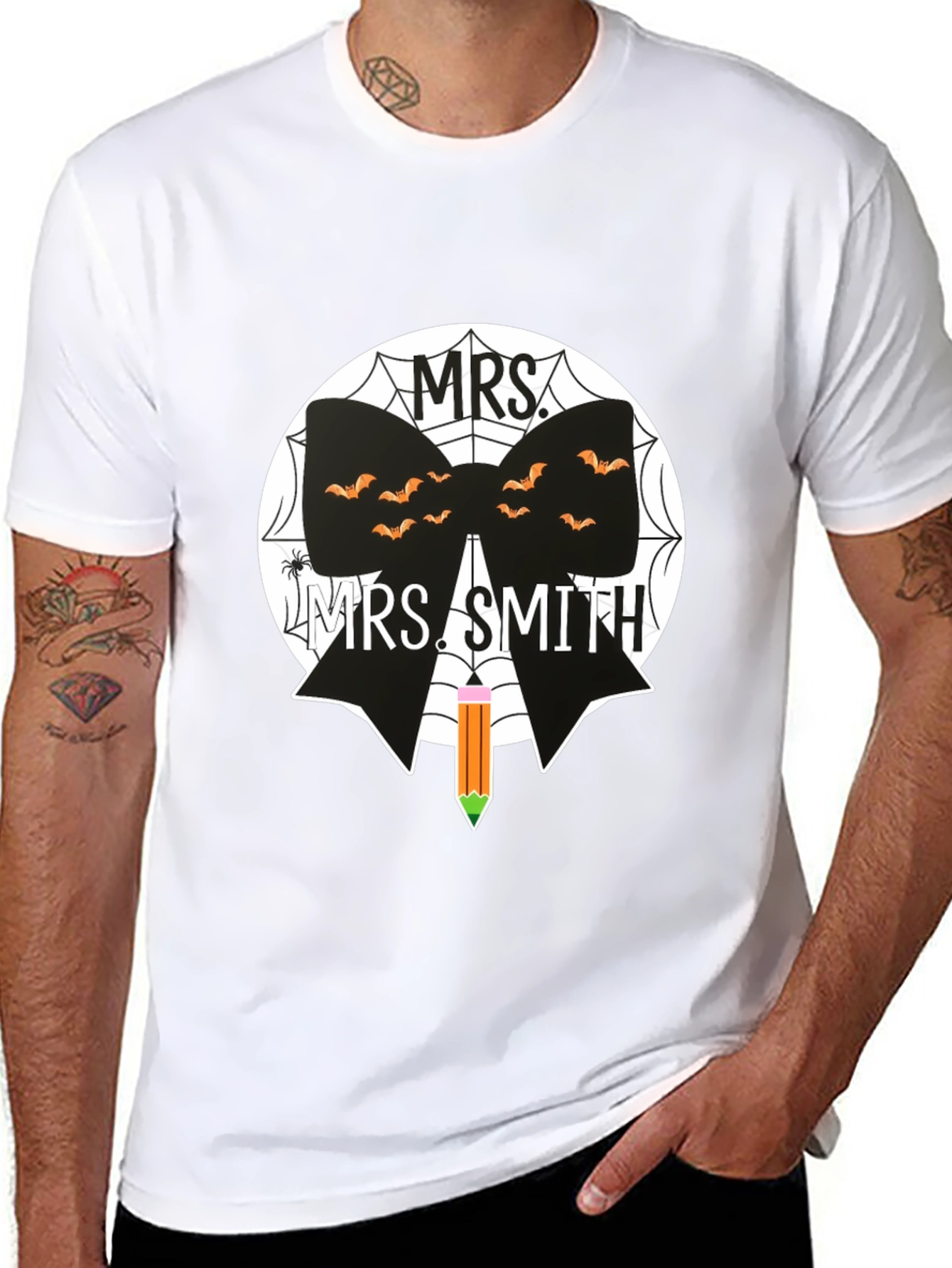 Mrs. Smith Halloween Teacher T-Shirt